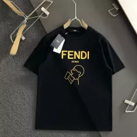 Cheap Fendi T-Shirts Short Sleeved For Men #1354296 Replica Wholesale [$40.00 USD] [ITEM#1354296] on Replica Fendi T-Shirts