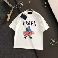 Cheap Prada T-Shirts Short Sleeved For Men #1354297 Replica Wholesale [$40.00 USD] [ITEM#1354297] on Replica Prada T-Shirts