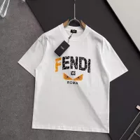 Cheap Fendi T-Shirts Short Sleeved For Men #1354301 Replica Wholesale [$40.00 USD] [ITEM#1354301] on Replica Fendi T-Shirts