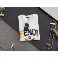 Cheap Fendi T-Shirts Short Sleeved For Men #1354301 Replica Wholesale [$40.00 USD] [ITEM#1354301] on Replica Fendi T-Shirts