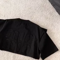 Cheap MIU MIU T-Shirts Short Sleeved For Unisex #1354314 Replica Wholesale [$64.00 USD] [ITEM#1354314] on Replica MIU MIU T-Shirts