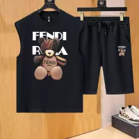 Cheap Fendi Tracksuits Sleeveless For Men #1354317 Replica Wholesale [$52.00 USD] [ITEM#1354317] on Replica Fendi Tracksuits