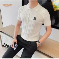 Cheap Hermes T-Shirts Short Sleeved For Men #1354438 Replica Wholesale [$42.00 USD] [ITEM#1354438] on Replica Hermes T-Shirts