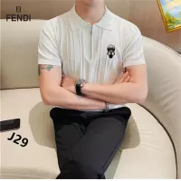 Cheap Fendi T-Shirts Short Sleeved For Men #1354450 Replica Wholesale [$42.00 USD] [ITEM#1354450] on Replica Fendi T-Shirts