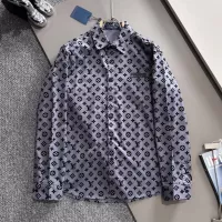 Cheap Louis Vuitton LV Shirts Long Sleeved For Men #1354494 Replica Wholesale [$68.00 USD] [ITEM#1354494] on Replica Louis Vuitton LV Shirts