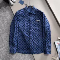 Cheap Louis Vuitton LV Shirts Long Sleeved For Men #1354495 Replica Wholesale [$68.00 USD] [ITEM#1354495] on Replica Louis Vuitton LV Shirts