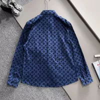Cheap Louis Vuitton LV Shirts Long Sleeved For Men #1354495 Replica Wholesale [$68.00 USD] [ITEM#1354495] on Replica Louis Vuitton LV Shirts