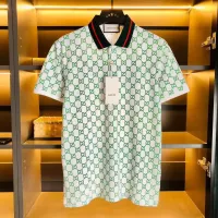 Cheap Gucci T-Shirts Short Sleeved For Men #1354499 Replica Wholesale [$34.00 USD] [ITEM#1354499] on Replica Gucci T-Shirts