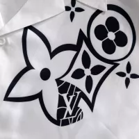 Cheap Louis Vuitton LV Shirts Short Sleeved For Men #1354501 Replica Wholesale [$60.00 USD] [ITEM#1354501] on Replica Louis Vuitton LV Shirts