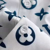Cheap Louis Vuitton LV Shirts Short Sleeved For Men #1354502 Replica Wholesale [$60.00 USD] [ITEM#1354502] on Replica Louis Vuitton LV Shirts