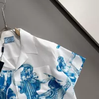Cheap Prada Shirts Short Sleeved For Men #1354508 Replica Wholesale [$60.00 USD] [ITEM#1354508] on Replica Prada Shirts