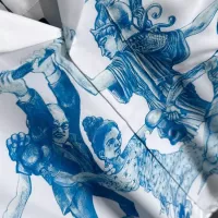 Cheap Prada Shirts Short Sleeved For Men #1354508 Replica Wholesale [$60.00 USD] [ITEM#1354508] on Replica Prada Shirts