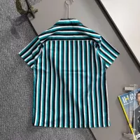 Cheap Prada Shirts Short Sleeved For Men #1354510 Replica Wholesale [$60.00 USD] [ITEM#1354510] on Replica Prada Shirts