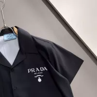 Cheap Prada Shirts Short Sleeved For Men #1354512 Replica Wholesale [$60.00 USD] [ITEM#1354512] on Replica Prada Shirts
