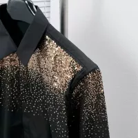 Cheap Yves Saint Laurent YSL Shirts Long Sleeved For Men #1354516 Replica Wholesale [$76.00 USD] [ITEM#1354516] on Replica Yves Saint Laurent YSL Shirts