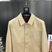 Cheap Yves Saint Laurent YSL Jackets Long Sleeved For Men #1354525 Replica Wholesale [$135.00 USD] [ITEM#1354525] on Replica Yves Saint Laurent YSL Jackets