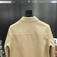Cheap Yves Saint Laurent YSL Jackets Long Sleeved For Men #1354525 Replica Wholesale [$135.00 USD] [ITEM#1354525] on Replica Yves Saint Laurent YSL Jackets