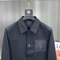 Cheap Yves Saint Laurent YSL Jackets Long Sleeved For Men #1354528 Replica Wholesale [$135.00 USD] [ITEM#1354528] on Replica Yves Saint Laurent YSL Jackets