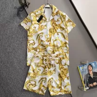 Cheap Versace Tracksuits Short Sleeved For Men #1354530 Replica Wholesale [$80.00 USD] [ITEM#1354530] on Replica Versace Tracksuits