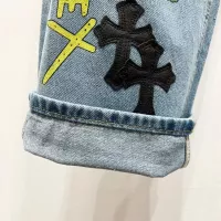 Cheap Chrome Hearts Jeans For Unisex #1354590 Replica Wholesale [$56.00 USD] [ITEM#1354590] on Replica Chrome Hearts Jeans