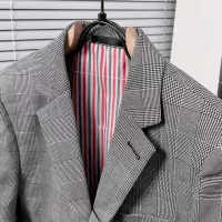 Cheap Thom Browne Jackets Long Sleeved For Men #1354605 Replica Wholesale [$118.00 USD] [ITEM#1354605] on Replica Thom Browne Jackets