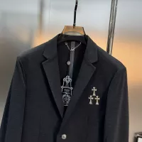 Cheap Chrome Hearts Jackets Long Sleeved For Men #1354626 Replica Wholesale [$130.00 USD] [ITEM#1354626] on Replica Chrome Hearts Jackets