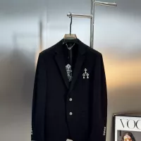Cheap Chrome Hearts Jackets Long Sleeved For Men #1354627 Replica Wholesale [$130.00 USD] [ITEM#1354627] on Replica Chrome Hearts Jackets