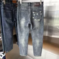 Cheap Dolce &amp; Gabbana D&amp;G Jeans For Men #1354639 Replica Wholesale [$98.00 USD] [ITEM#1354639] on Replica Dolce &amp; Gabbana D&amp;G Jeans