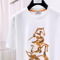 Cheap Hermes T-Shirts Short Sleeved For Men #1354645 Replica Wholesale [$76.00 USD] [ITEM#1354645] on Replica Hermes T-Shirts