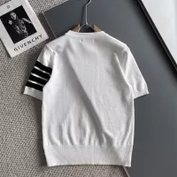 Cheap Thom Browne TB T-Shirts Short Sleeved For Men #1354798 Replica Wholesale [$72.00 USD] [ITEM#1354798] on Replica Thom Browne TB T-Shirts