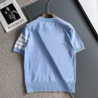 Cheap Thom Browne TB T-Shirts Short Sleeved For Men #1354799 Replica Wholesale [$72.00 USD] [ITEM#1354799] on Replica Thom Browne TB T-Shirts