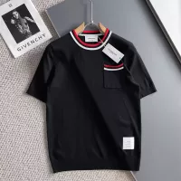 Cheap Thom Browne TB T-Shirts Short Sleeved For Men #1354802 Replica Wholesale [$72.00 USD] [ITEM#1354802] on Replica Thom Browne TB T-Shirts