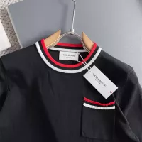 Cheap Thom Browne TB T-Shirts Short Sleeved For Men #1354802 Replica Wholesale [$72.00 USD] [ITEM#1354802] on Replica Thom Browne TB T-Shirts