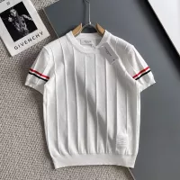 Cheap Thom Browne TB T-Shirts Short Sleeved For Men #1354803 Replica Wholesale [$72.00 USD] [ITEM#1354803] on Replica Thom Browne TB T-Shirts