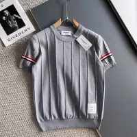 Cheap Thom Browne TB T-Shirts Short Sleeved For Men #1354804 Replica Wholesale [$72.00 USD] [ITEM#1354804] on Replica Thom Browne TB T-Shirts