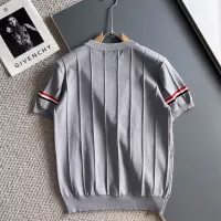 Cheap Thom Browne TB T-Shirts Short Sleeved For Men #1354804 Replica Wholesale [$72.00 USD] [ITEM#1354804] on Replica Thom Browne TB T-Shirts