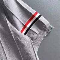 Cheap Thom Browne TB T-Shirts Short Sleeved For Men #1354804 Replica Wholesale [$72.00 USD] [ITEM#1354804] on Replica Thom Browne TB T-Shirts