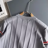 Cheap Thom Browne TB T-Shirts Short Sleeved For Men #1354804 Replica Wholesale [$72.00 USD] [ITEM#1354804] on Replica Thom Browne TB T-Shirts