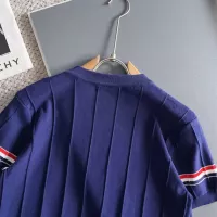 Cheap Thom Browne TB T-Shirts Short Sleeved For Men #1354805 Replica Wholesale [$72.00 USD] [ITEM#1354805] on Replica Thom Browne TB T-Shirts