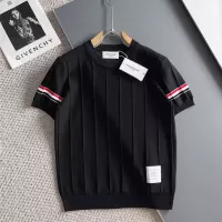 Cheap Thom Browne TB T-Shirts Short Sleeved For Men #1354806 Replica Wholesale [$72.00 USD] [ITEM#1354806] on Replica Thom Browne TB T-Shirts