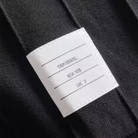 Cheap Thom Browne TB T-Shirts Short Sleeved For Men #1354806 Replica Wholesale [$72.00 USD] [ITEM#1354806] on Replica Thom Browne TB T-Shirts