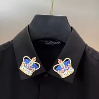 Cheap Dolce &amp; Gabbana D&amp;G Shirts Long Sleeved For Men #1354808 Replica Wholesale [$88.00 USD] [ITEM#1354808] on Replica Dolce &amp; Gabbana D&amp;G Shirts
