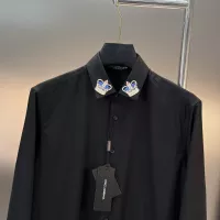 Cheap Dolce &amp; Gabbana D&amp;G Shirts Long Sleeved For Men #1354808 Replica Wholesale [$88.00 USD] [ITEM#1354808] on Replica Dolce &amp; Gabbana D&amp;G Shirts