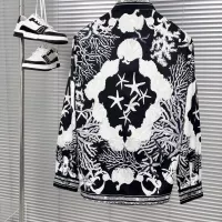 Cheap Versace Shirts Long Sleeved For Men #1354810 Replica Wholesale [$98.00 USD] [ITEM#1354810] on Replica Versace Shirts