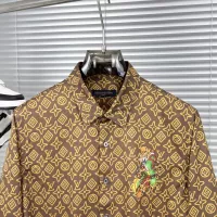 Cheap Louis Vuitton LV Shirts Long Sleeved For Men #1354812 Replica Wholesale [$98.00 USD] [ITEM#1354812] on Replica Louis Vuitton LV Shirts