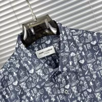 Cheap Yves Saint Laurent YSL Shirts Long Sleeved For Men #1354827 Replica Wholesale [$98.00 USD] [ITEM#1354827] on Replica Yves Saint Laurent YSL Shirts