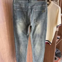 Cheap Louis Vuitton LV Jeans For Men #1354856 Replica Wholesale [$85.00 USD] [ITEM#1354856] on Replica Louis Vuitton LV Jeans