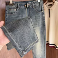 Cheap Louis Vuitton LV Jeans For Men #1354856 Replica Wholesale [$85.00 USD] [ITEM#1354856] on Replica Louis Vuitton LV Jeans