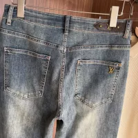 Cheap Louis Vuitton LV Jeans For Men #1354856 Replica Wholesale [$85.00 USD] [ITEM#1354856] on Replica Louis Vuitton LV Jeans