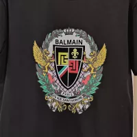 Cheap Balmain T-Shirts Short Sleeved For Unisex #1354892 Replica Wholesale [$32.00 USD] [ITEM#1354892] on Replica Balmain T-Shirts